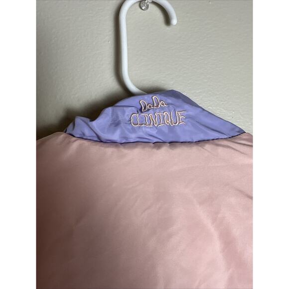 Cotton Sugar DoDo Clinique PASTEL COLOR PINK PURPLE WINDRUNNER JACKET 80s Style - Picture 9 of 16